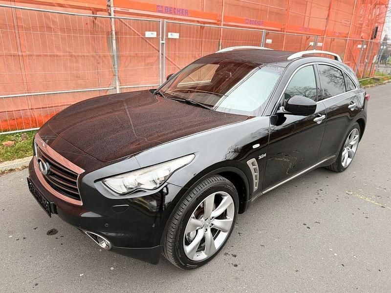 Schwarz Gebraucht 2014 Infiniti QX70 S Design SUV | 11.999 € - Bild 1/4