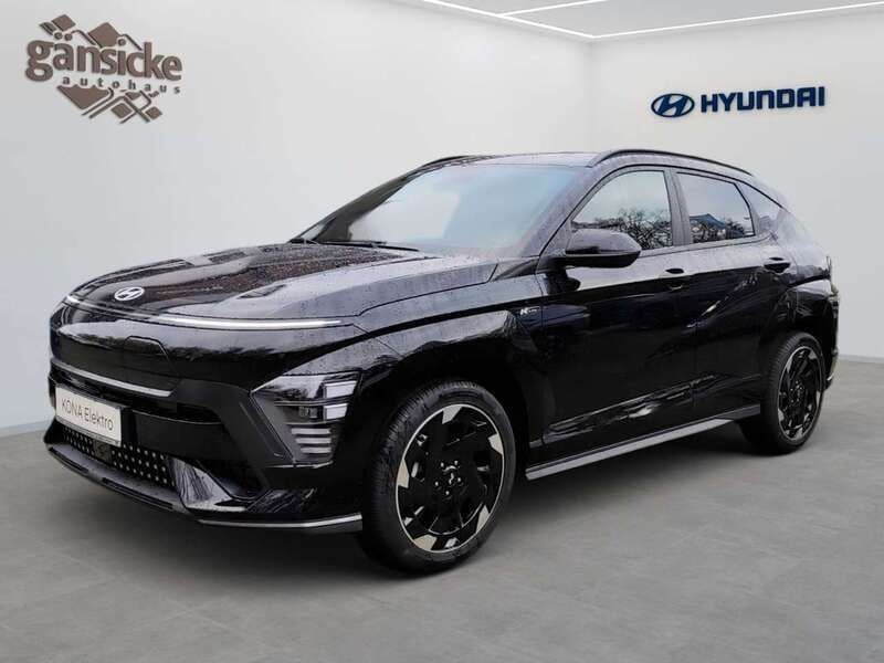 Gebraucht Hyundai Kona N Line 160 kW (218 PS) 2024 Schwarz SUV