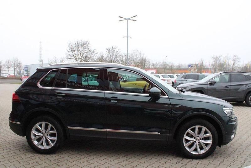 Gebraucht VW Tiguan Highline 190 PS (139 kW) 2016 Grün SUV