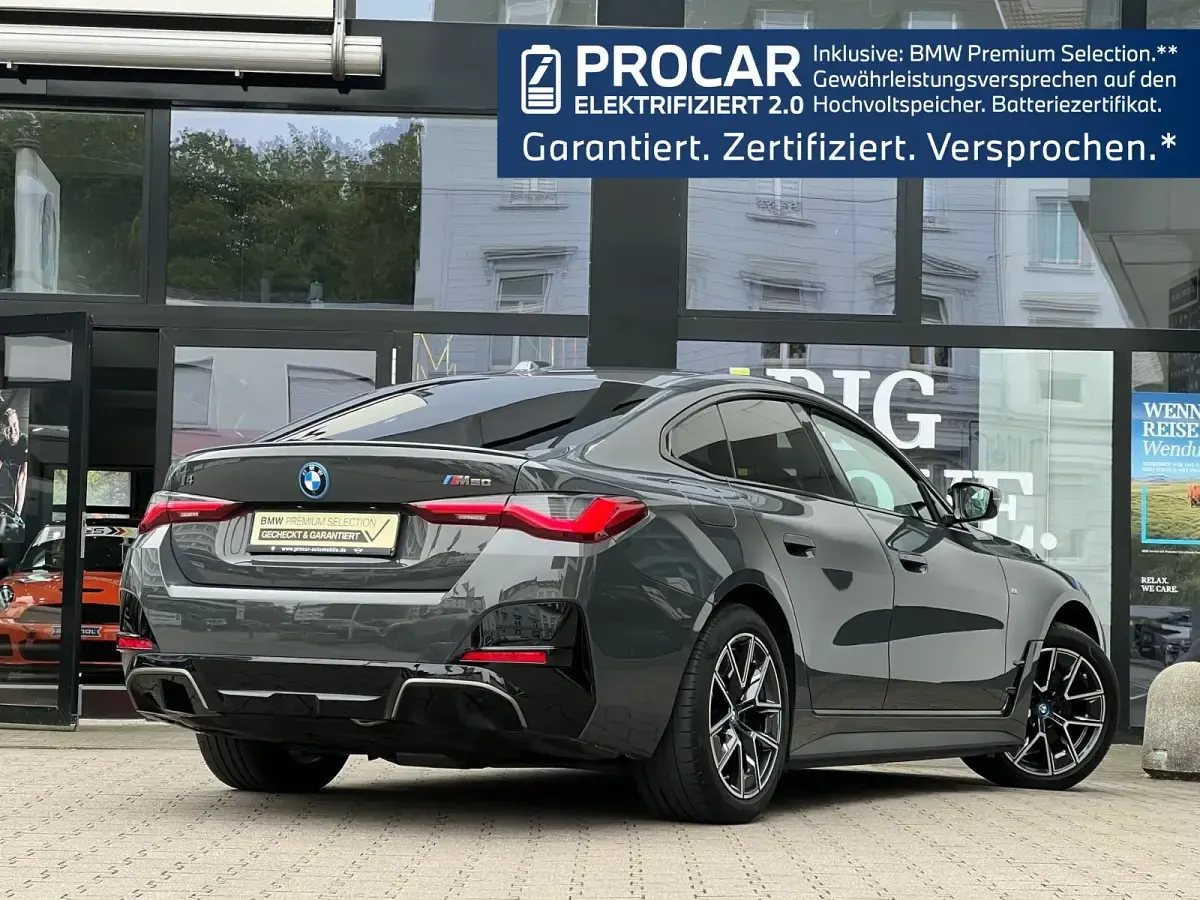 Gebraucht BMW i4 Performance 400 kW (544 PS) 2023 Grau Limousine