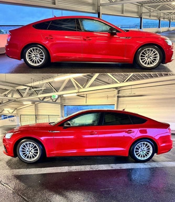 Gebraucht Audi A5 Sport 190 PS (139 kW) 2019 Rot Coupé