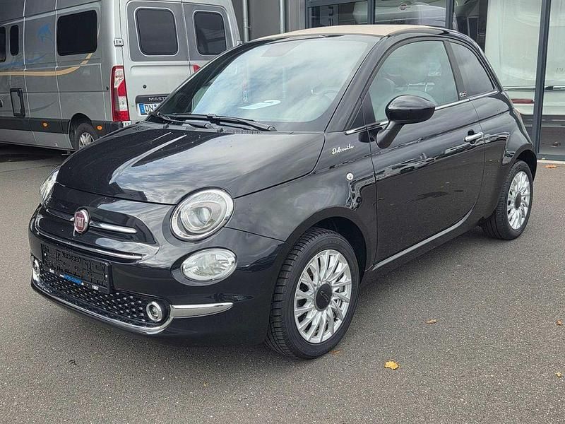Schwarz Gebraucht 2022 Fiat 500C Dolcevita Cabrio | 11.880 € (Guter Preis) - Bild 1/4