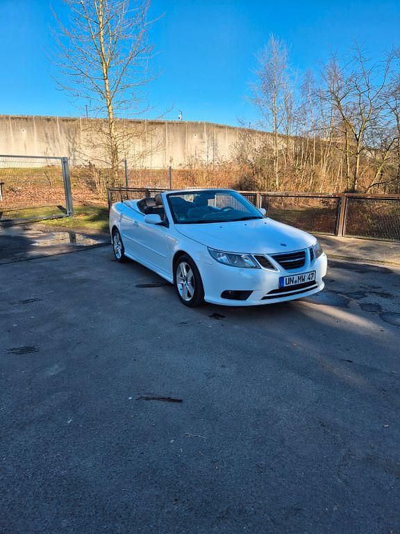 Gebraucht Saab 9-3 Cabriolet Vector 150 PS (110 kW) 2009 Weiß Cabrio
