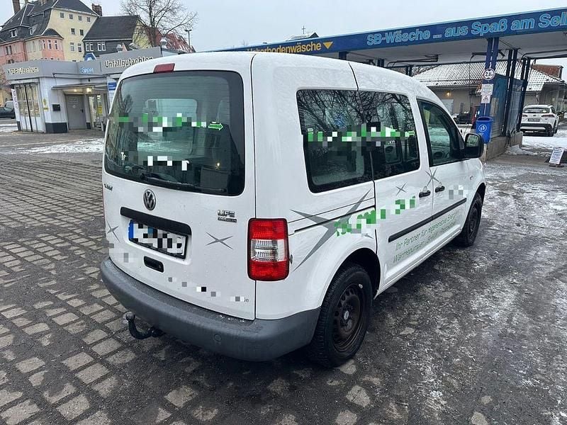 Gebraucht VW Caddy Life 109 PS (80 kW) 2009 Weiß Van / Kleinbus