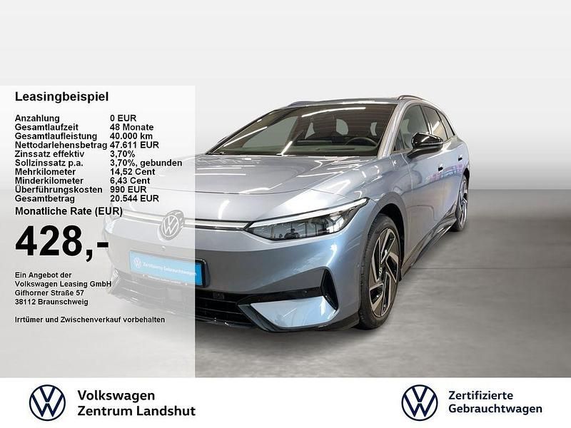 Blau Gebraucht 2025 VW ID.7 Pro Limousine | 50.319 € (Teuer) - Bild 1/2