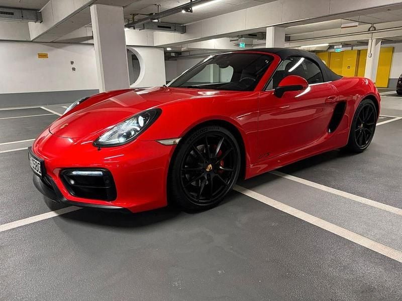 Rot Gebraucht 2016 Porsche Boxster GTS Cabrio | 65.000 € (Superpreis) - Bild 1/4