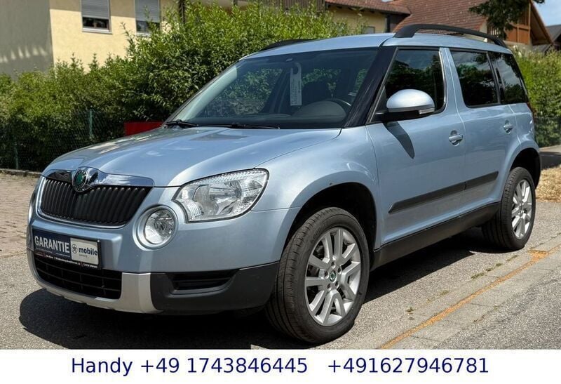 Blau Gebraucht 2010 Skoda Yeti Plus Edition SUV | 5.990 € (Fairer Preis) - Bild 1/4