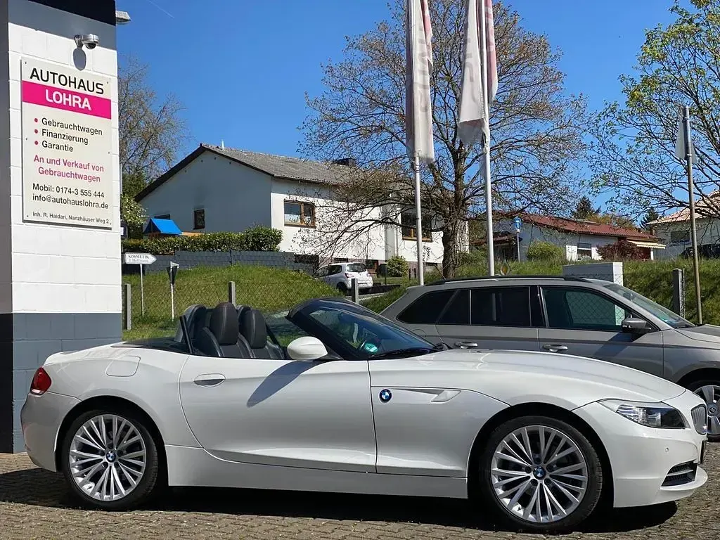 Second-hand BMW Z4 Performance 184 CP (135 kW) 2012 Alb Cabrio