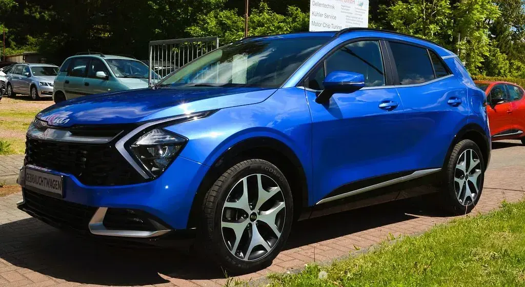 Gebraucht Kia Sportage Vision 179 PS (131 kW) 2022 Blau SUV