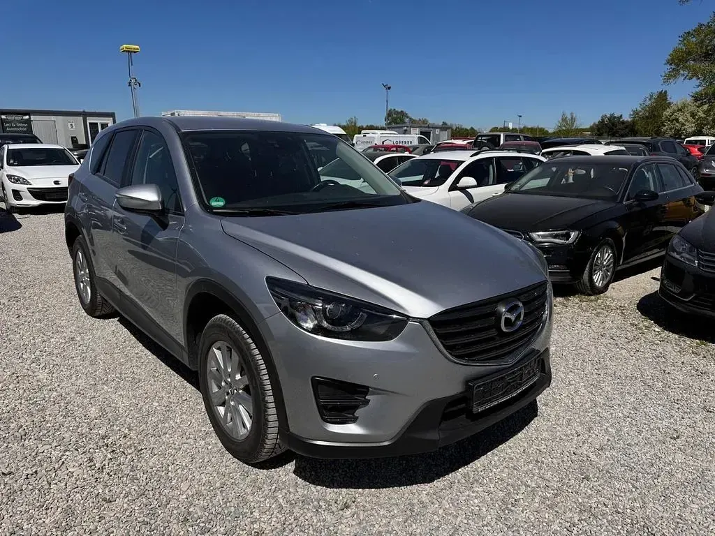 Second-hand Mazda CX-5 Exclusive-Line 150 CP (110 kW) 2015 Argintiu SUV