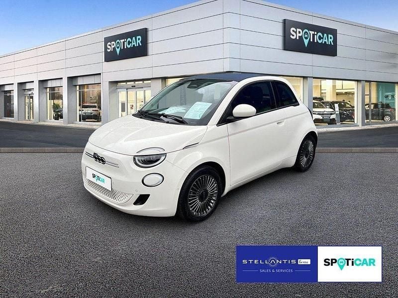 Gebraucht Fiat 500e Passion 86 kW (118 PS) 2021 Weiß Cabrio