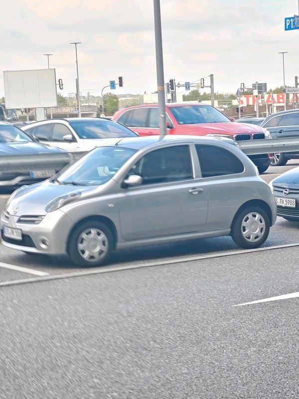Grau Gebraucht 2006 Nissan Micra Kleinwagen | 1.850 € (Teuer) - Bild 1/4