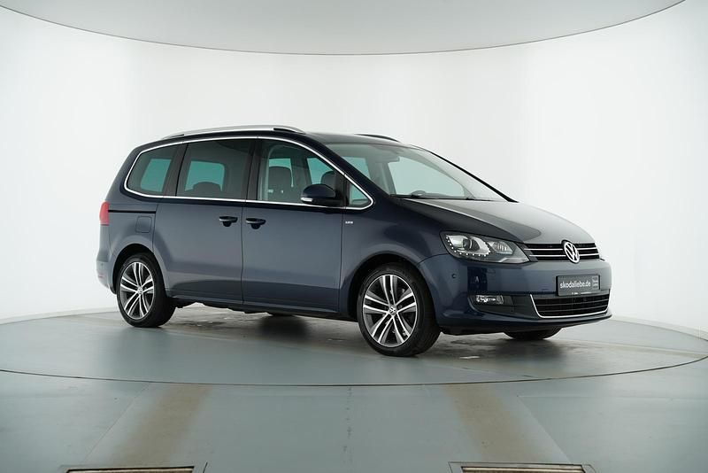 Brugt VW Sharan Life 177 HK (130 kW) 2014 Blå MPV