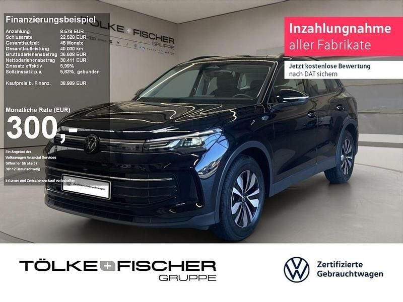 Schwarz Gebraucht 2025 VW Tiguan Goal SUV | 38.989 € (Superpreis) - Bild 1/4
