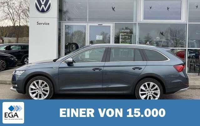 Grau metallic Gebraucht 2022 Skoda Octavia Scout Kombi | 33.720 € (Fairer Preis) - Bild 1/4