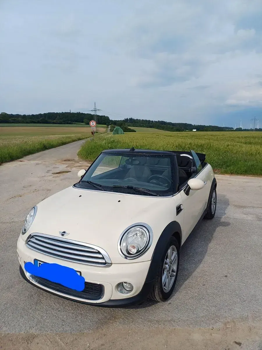 Gebraucht Mini One Cabriolet 98 PS (72 kW) 2011 Weiß Cabrio