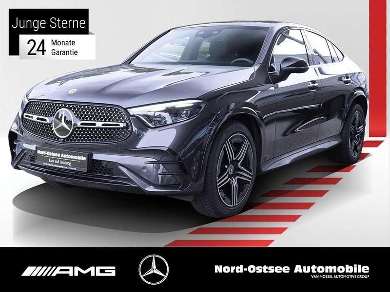 Metalliclack graphitgrau Gebraucht 2024 Mercedes GLC300 AMG Coupé | 69.790 € (Teuer) - Bild 1/4