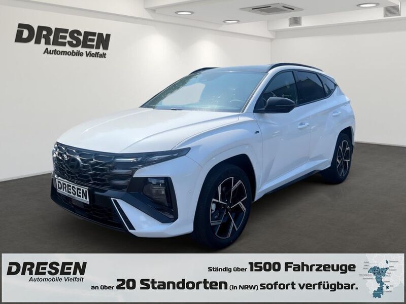 Weiss Neu 2025 Hyundai Tucson N Line SUV | 43.390 € (Teuer) - Bild 1/4