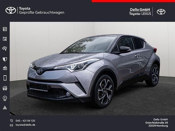 Metalstreamgrau metallic / dach schwarz Gebraucht 2016 Toyota C-HR Plus SUV | 13.490 € (Fairer Preis) - Bild 1/4