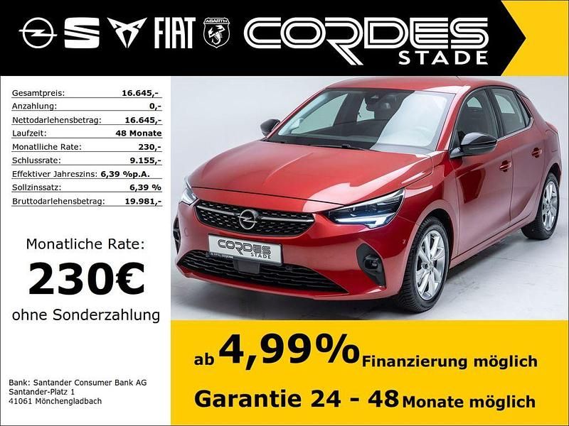 Rot Gebraucht 2022 Opel Corsa Elegance Kleinwagen | 16.645 € (Fairer Preis) - Bild 1/4