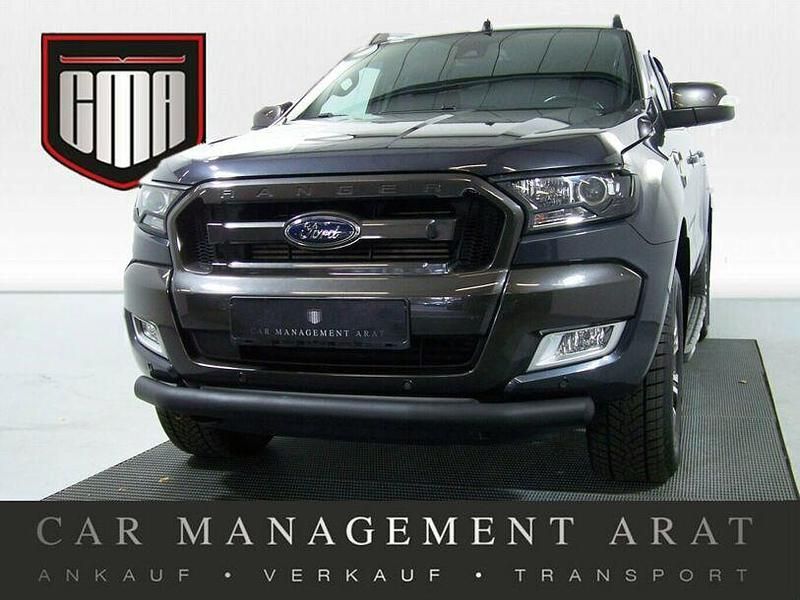Grau (metallic) Gebraucht 2017 Ford Ranger Wildtrack Abholung | 25.679 € (Fairer Preis) - Bild 1/4