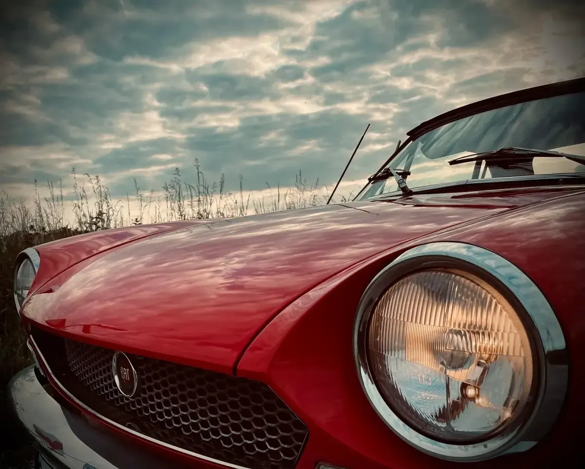 Gebraucht Fiat 124 104 PS (76 kW) 1971 Rot Cabrio