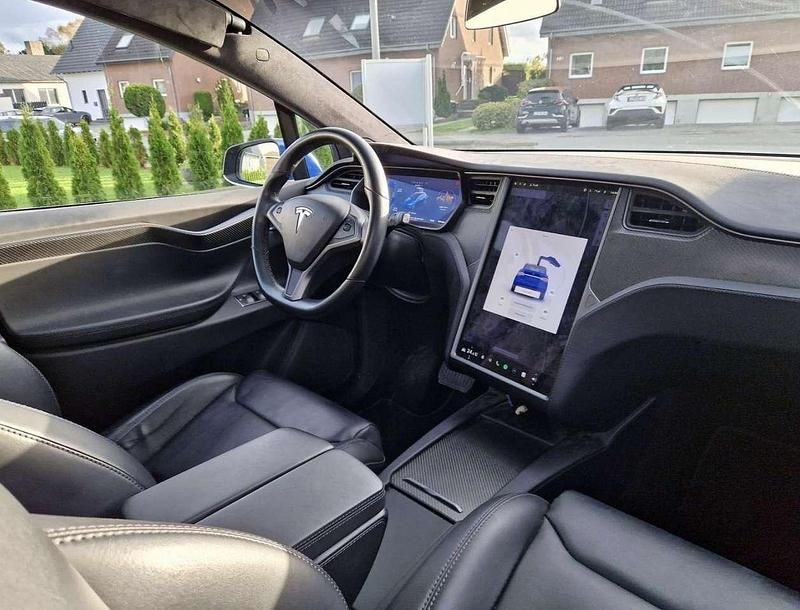 Gebraucht Tesla Model X 344 kW (469 PS) 2018 Blau SUV