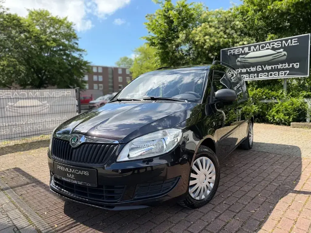Gebraucht Skoda Roomster Plus Edition 86 PS (63 kW) 2010 Schwarz Van / Kleinbus