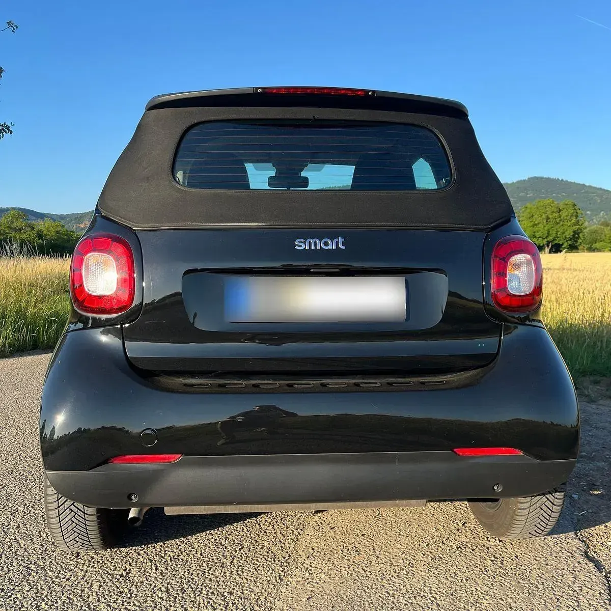 Gebraucht Smart ForTwo Cabrio Passion 71 PS (52 kW) 2016 Schwarz Cabrio