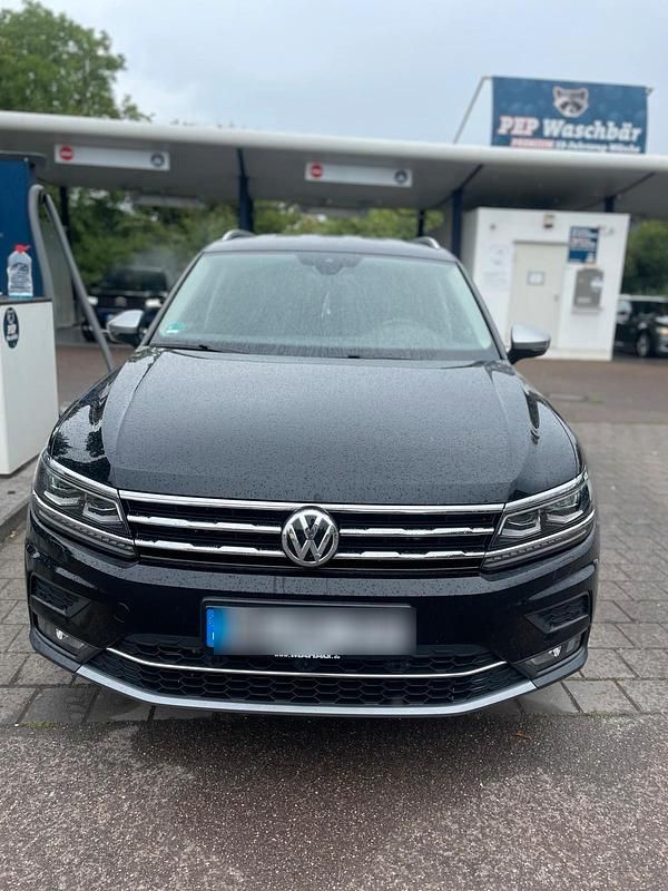 Gebraucht VW Tiguan Allspace 150 PS (110 kW) 2018 Schwarz SUV