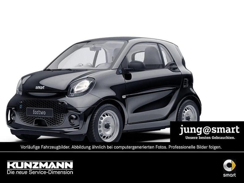 Schwarz Gebraucht 2022 Smart ForTwo Electric Drive Coupé | 8.390 € (Superpreis) - Bild 1/4
