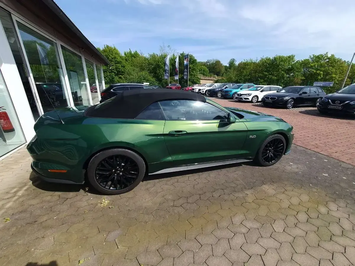 Gebraucht Ford Mustang GT Convertible 450 PS (330 kW) 2022 Grün Cabrio