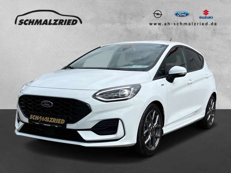 Frostweiß Gebraucht 2023 Ford Fiesta ST-Line Kleinwagen | 21.470 € (Fairer Preis) - Bild 1/4
