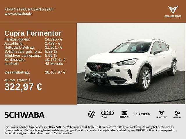 Weiß Gebraucht 2022 Cupra Formentor SUV | 24.290 € (Guter Preis) - Bild 1/4