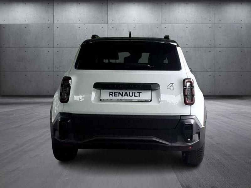 Gebraucht Renault 4 E-Tech Iconic 110 kW (150 PS) 2025 Arktis weiss + black pearlschwa (metallic) SUV