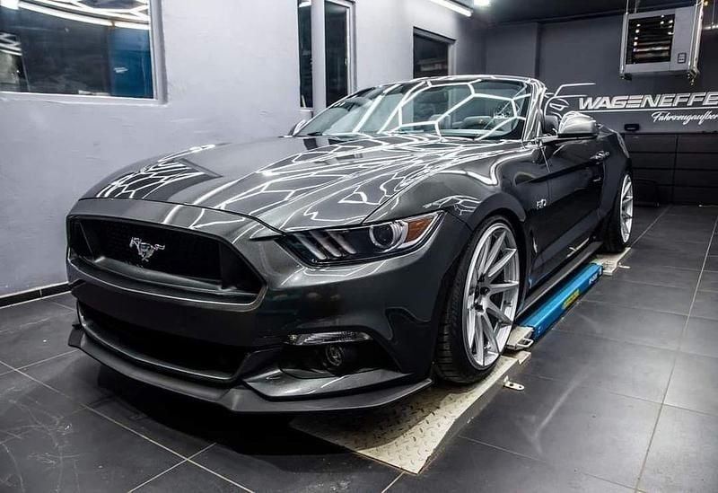 Grau Gebraucht 2016 Ford Mustang GT Cabrio | 37.000 € (Fairer Preis) - Bild 1/4