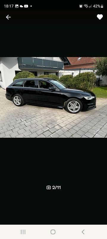 Gebraucht Audi A6 190 PS (139 kW) 2017 Schwarz Kombi