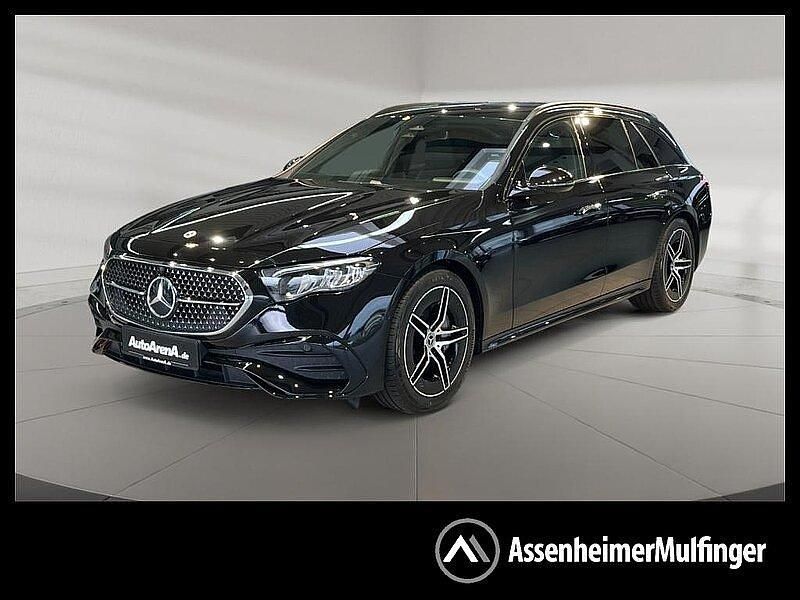 Obsidianschwarz Gebraucht 2024 Mercedes E200 AMG Kombi | 45.685 € (Fairer Preis) - Bild 1/4
