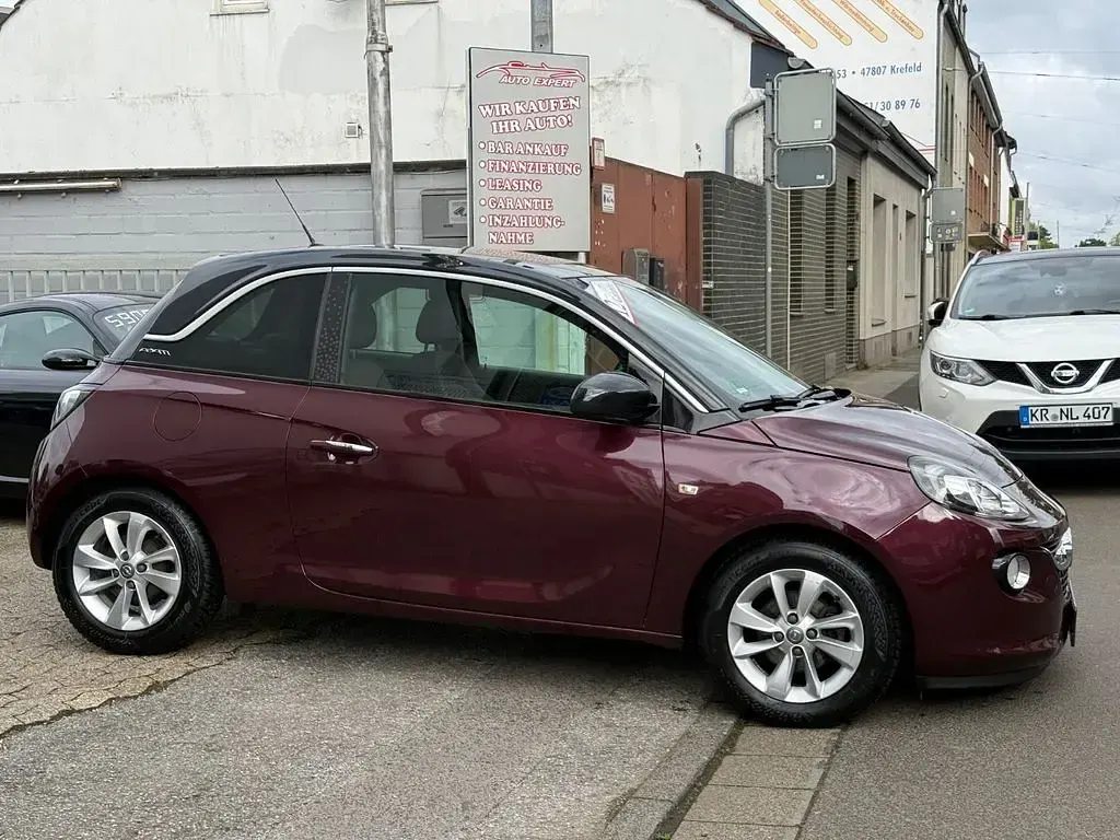 Gebraucht Opel Adam Glam 101 PS (74 kW) 2015 Violet Kleinwagen