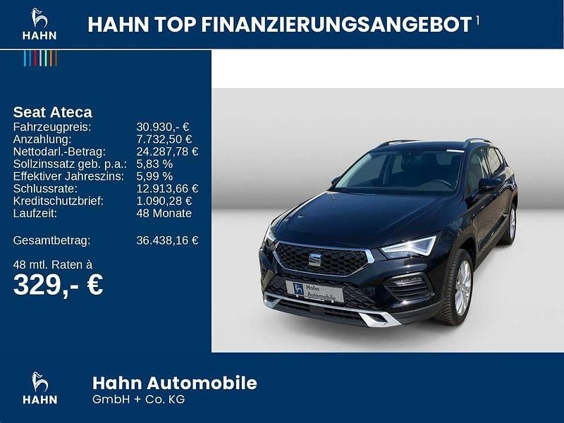 Gebraucht Seat Ateca Style 150 PS (110 kW) 2025 Schwarz SUV