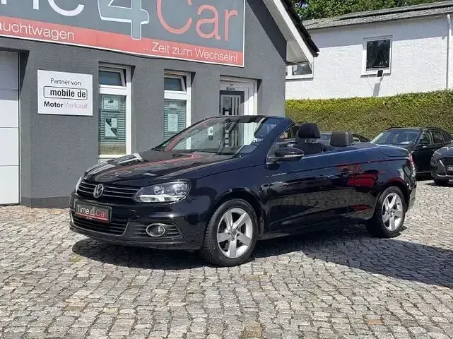 Gebraucht VW Eos 140 PS (102 kW) 2011 Schwarz Cabrio