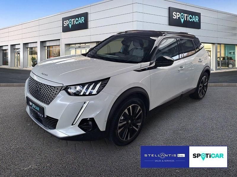 Weiß Gebraucht 2021 Peugeot e-2008 GT SUV | 17.990 € (Fairer Preis) - Bild 1/4
