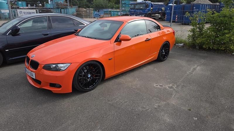 Orange Gebraucht 2007 BMW 335 Cabriolet Cabrio | 16.300 € (Etwas zu teuer) - Bild 1/4