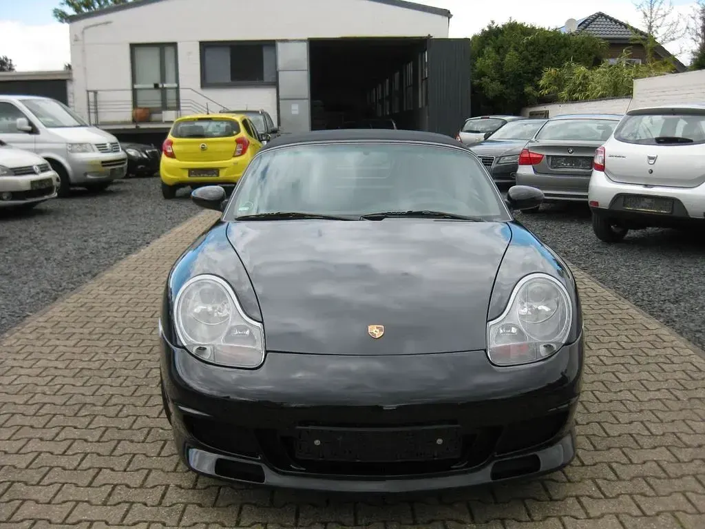 Brugt Porsche Boxster S 260 HK (191 kW) 2003 Sort Cabriolet