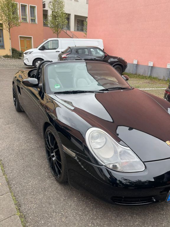Schwarz Gebraucht 2002 Porsche Boxster Cabrio | 16.000 € (Superpreis) - Bild 1/4