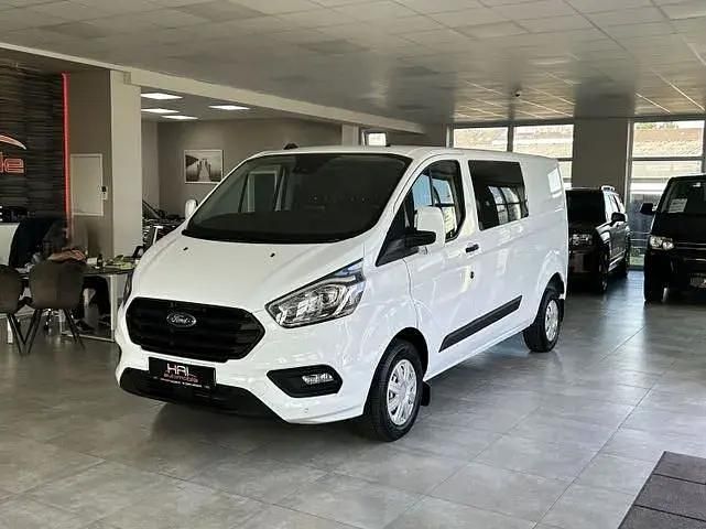 Second-hand Ford Transit Custom 131 CP (96 kW) 2022 Alb Monovolum