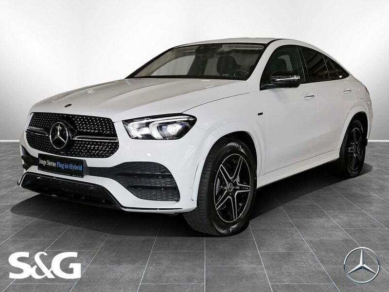 Unilack polarweiß Gebraucht 2021 Mercedes GLE350e AMG Coupé | 64.930 € (Superpreis) - Bild 1/4
