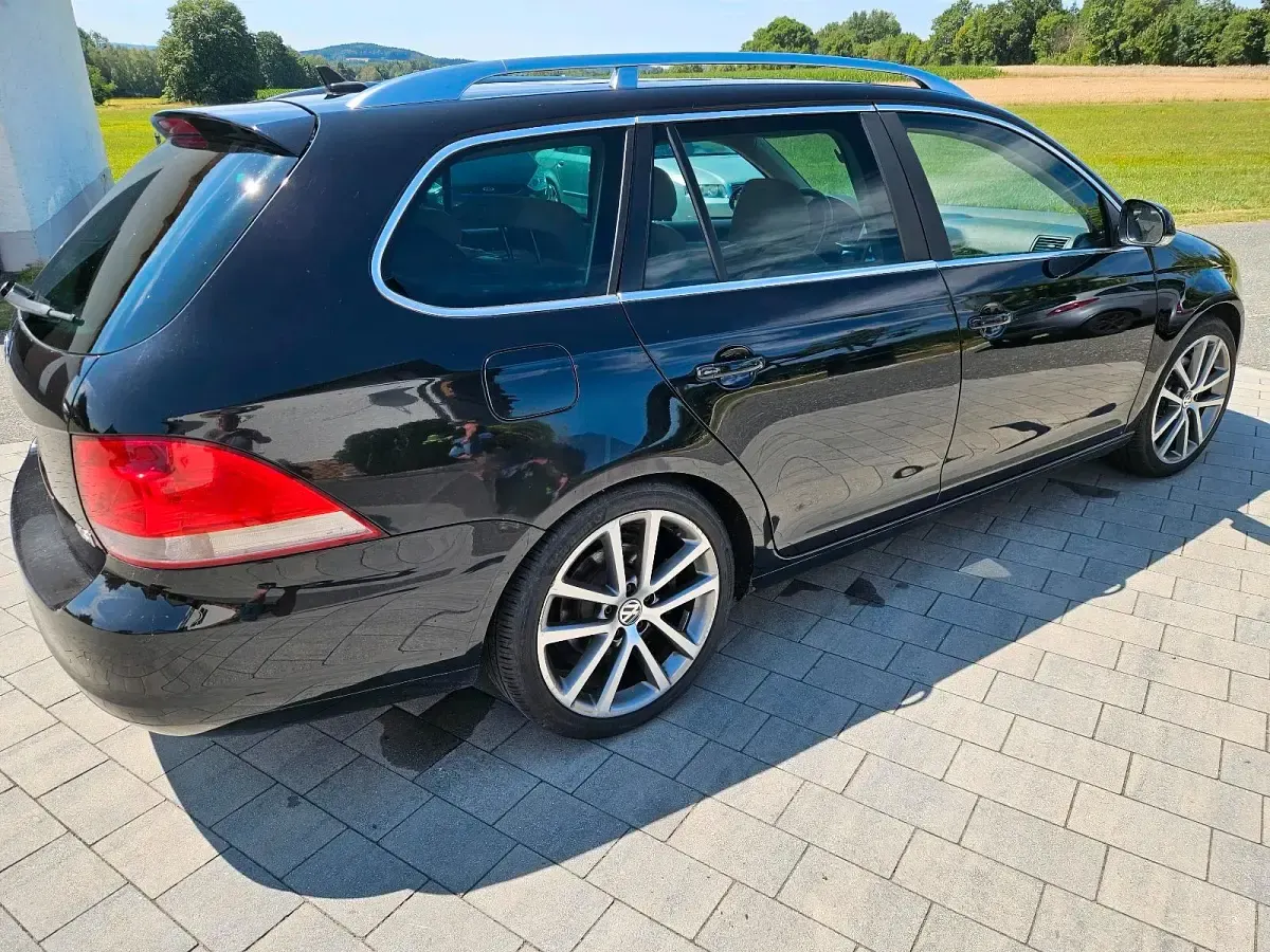 Gebraucht VW Golf V Sportline 170 PS (125 kW) 2008 Schwarz Kombi