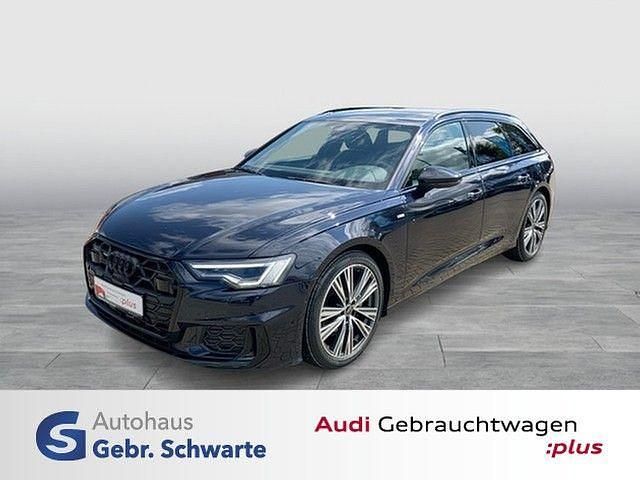 Firmamentblau metallic Gebraucht 2024 Audi A6 S-Line Kombi | 56.970 € - Bild 1/4