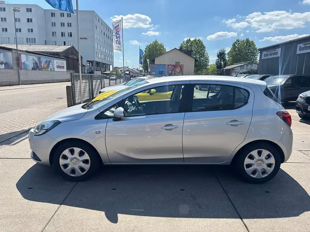 Gebraucht Opel Corsa 90 PS (66 kW) 2015 Silber Kleinwagen